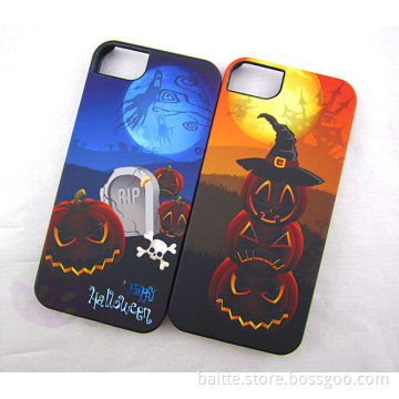 Funny Changing color hard cover halloween phone case for iPhone 5